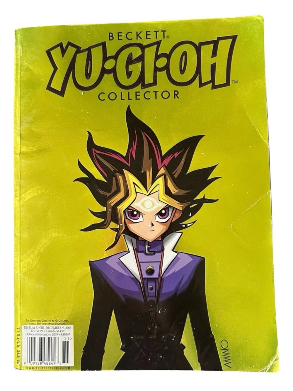 Beckett Yugioh Collector Magazine Price Guide Issue #8 October November 2003